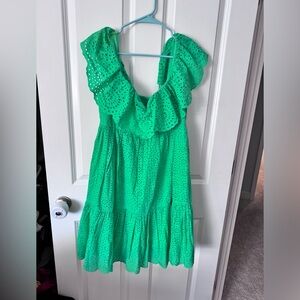Lilly Pulitzer cabana green asteria dress
